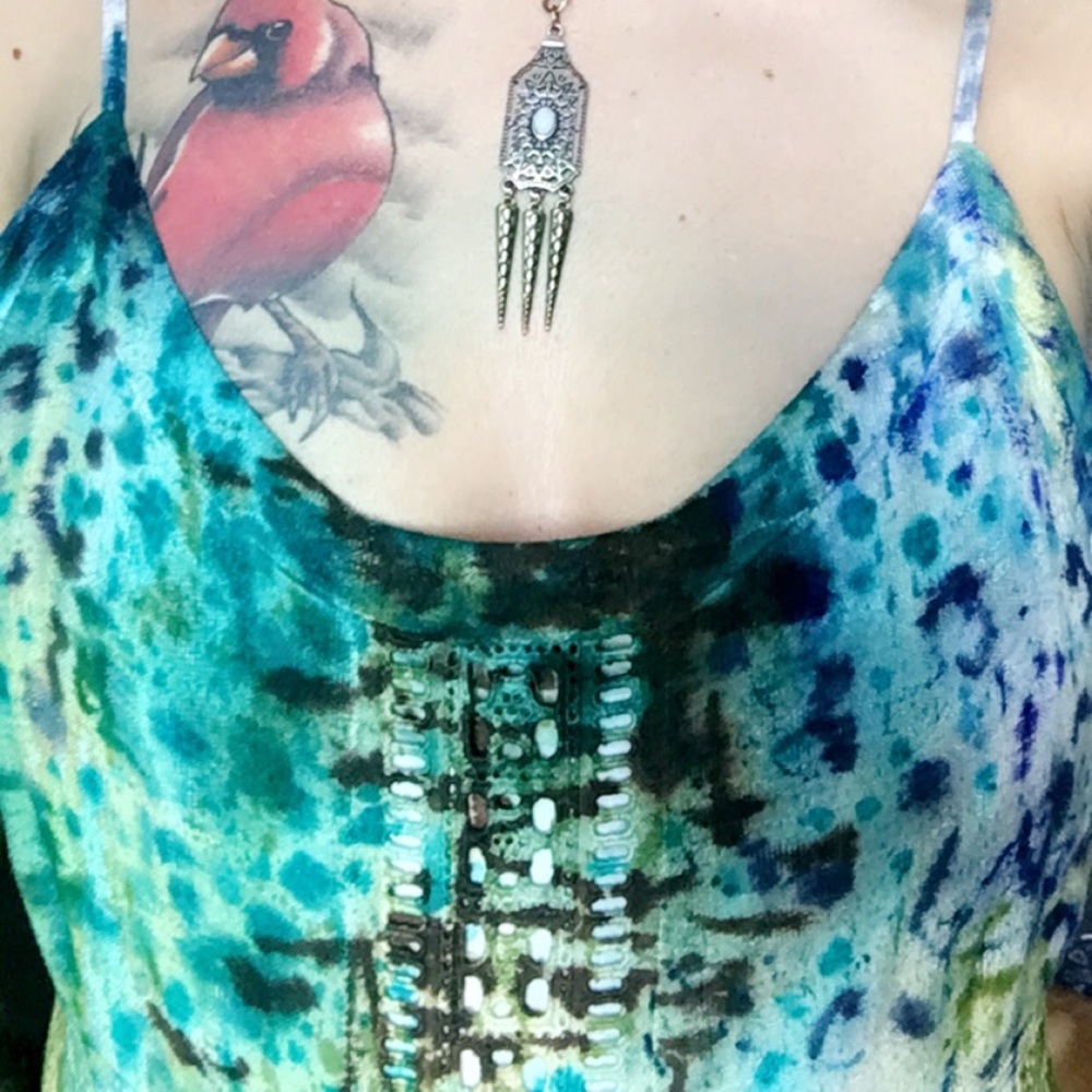 Hand Made Animal Maxi Dress